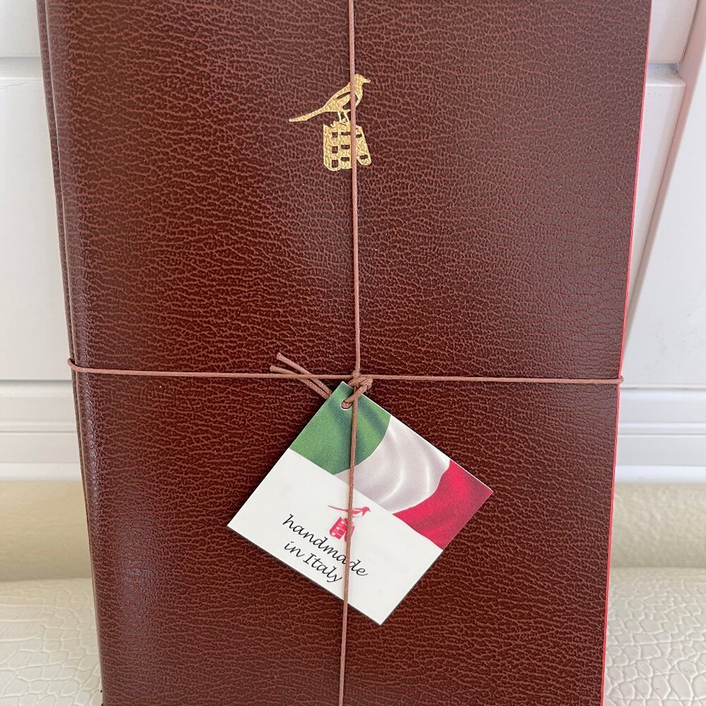Bieffe Hand Made ITALY 3x Stationary Journal Diary Notebook Agenda Sketch Book